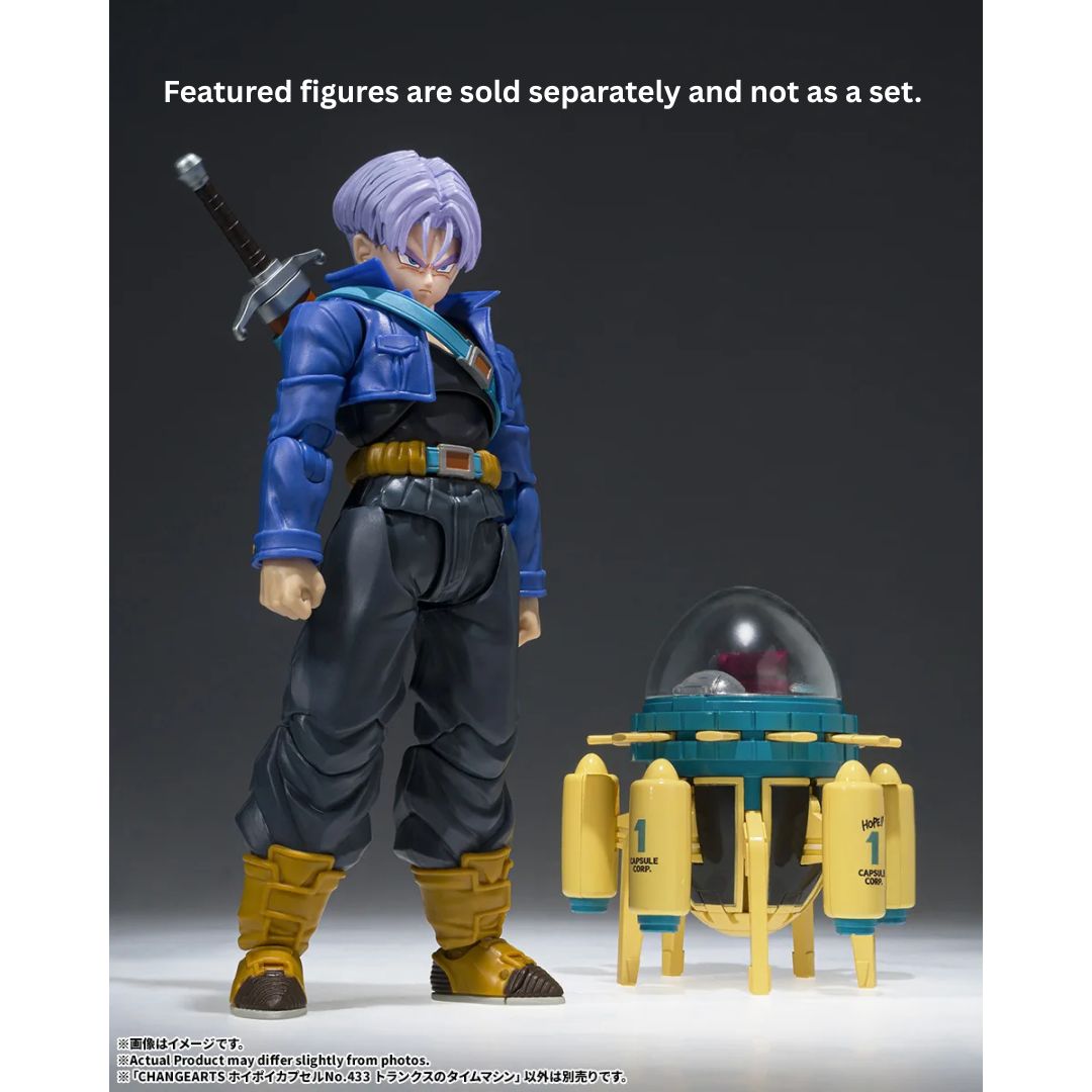 Dragon Ball Z Changearts Hoi Poi Capsule No.433 Trunks'S Time Machine By Tamashii Nations