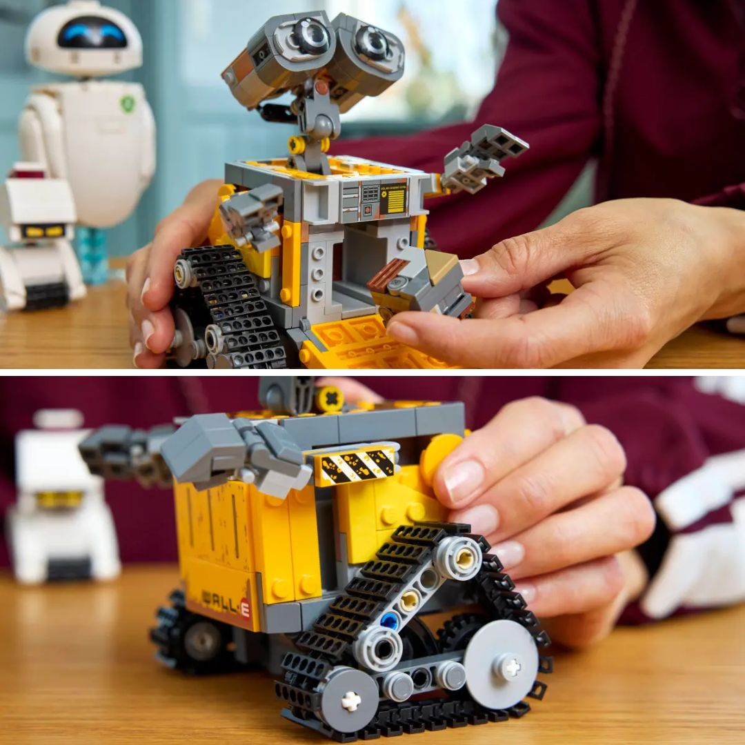 Disney Pixar WALL-E and EVE by Lego