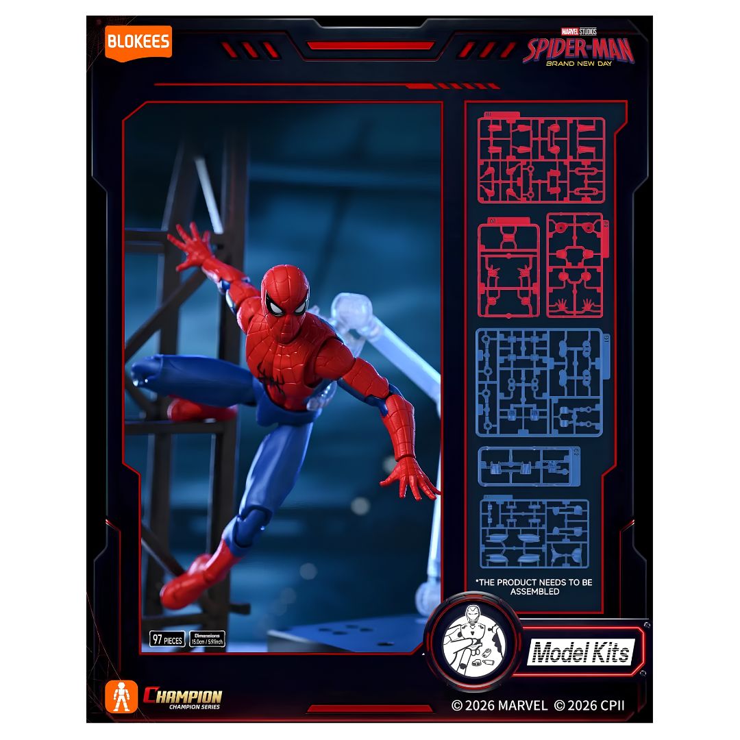 Spider Man Brand New Daychampion Class Model Kit By Blokees