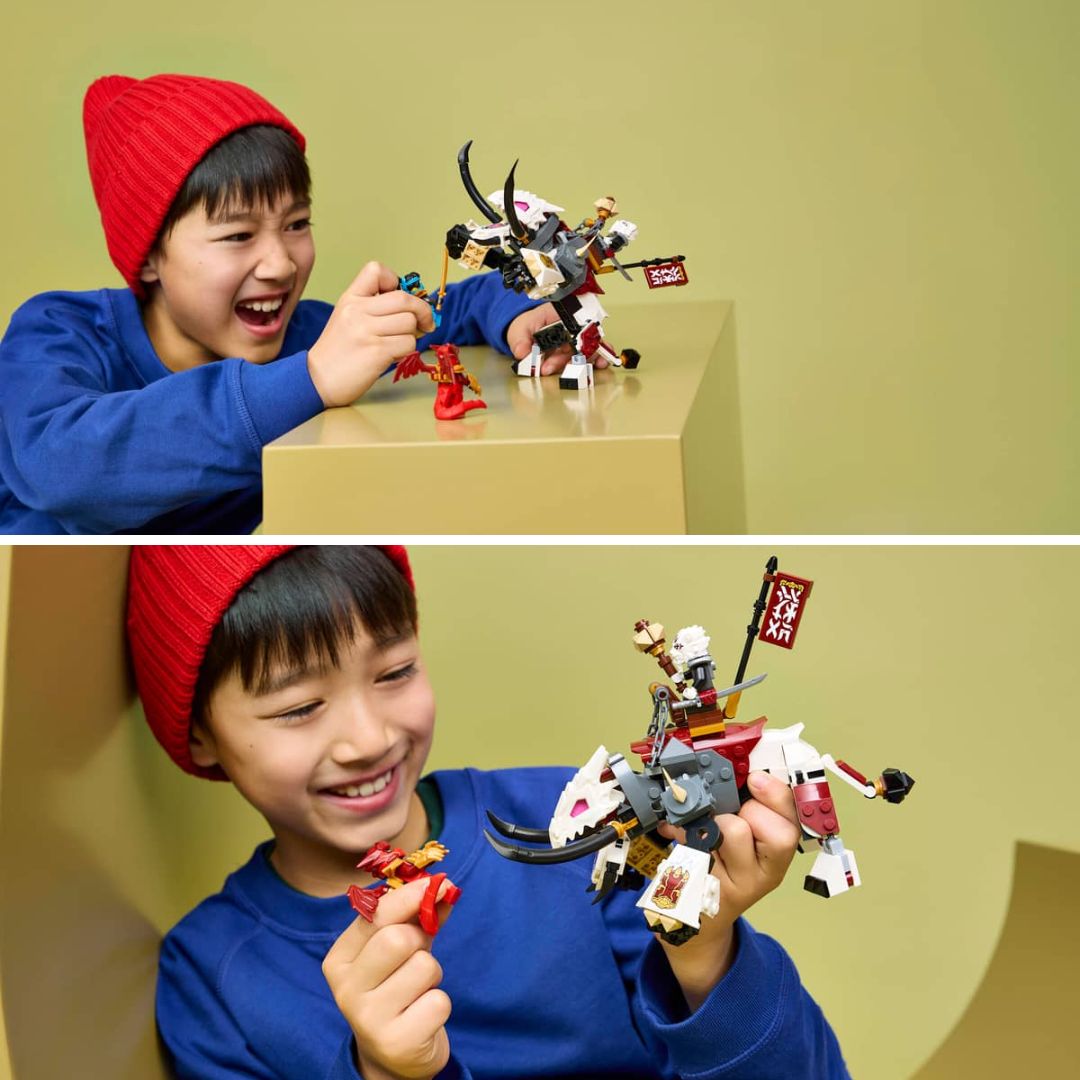 Ninjago Zilvar And Grimtak The Dragon Beast By Lego