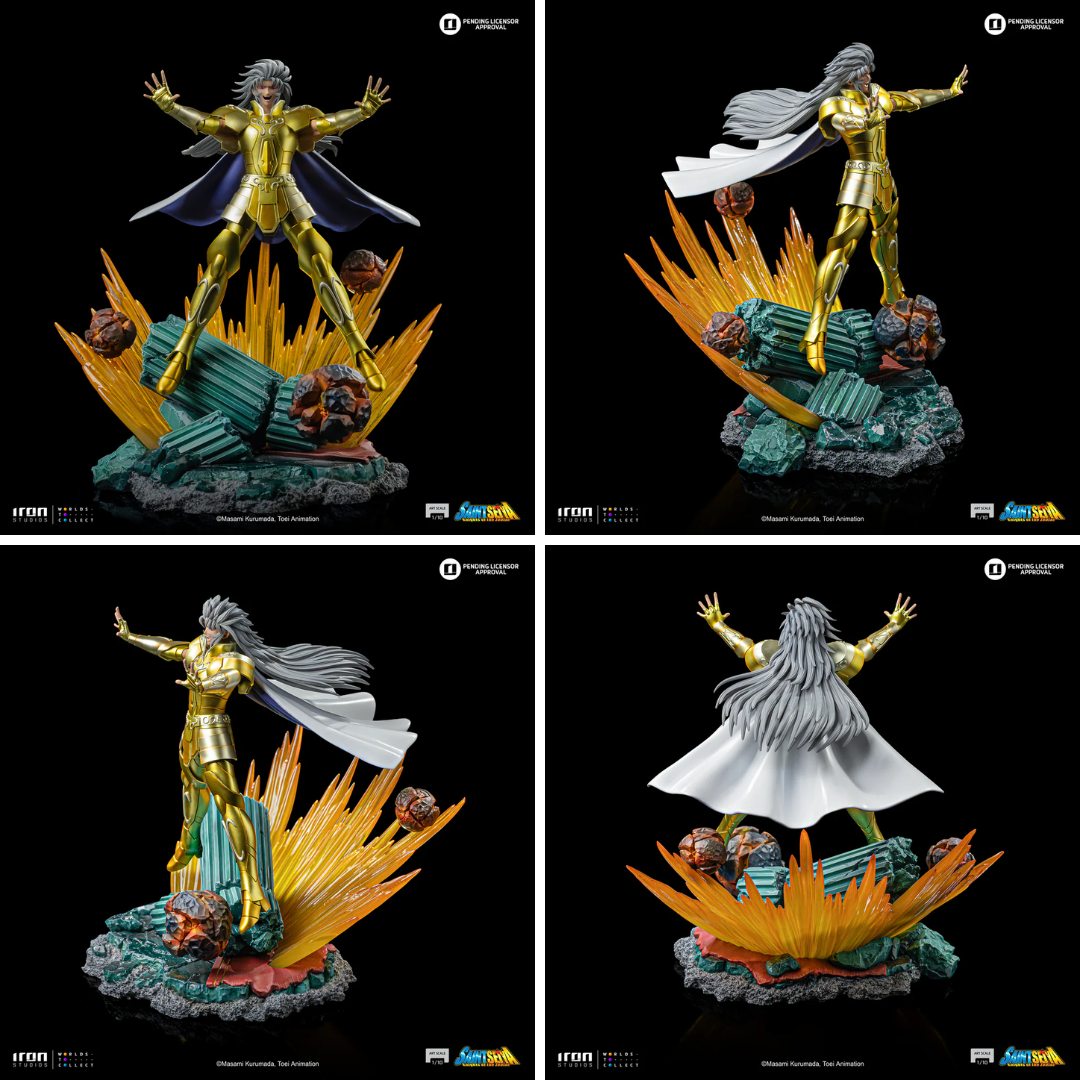 Gemini Saga Saint Seiya By Iron Studios -Iron Studios - India - www.superherotoystore.com