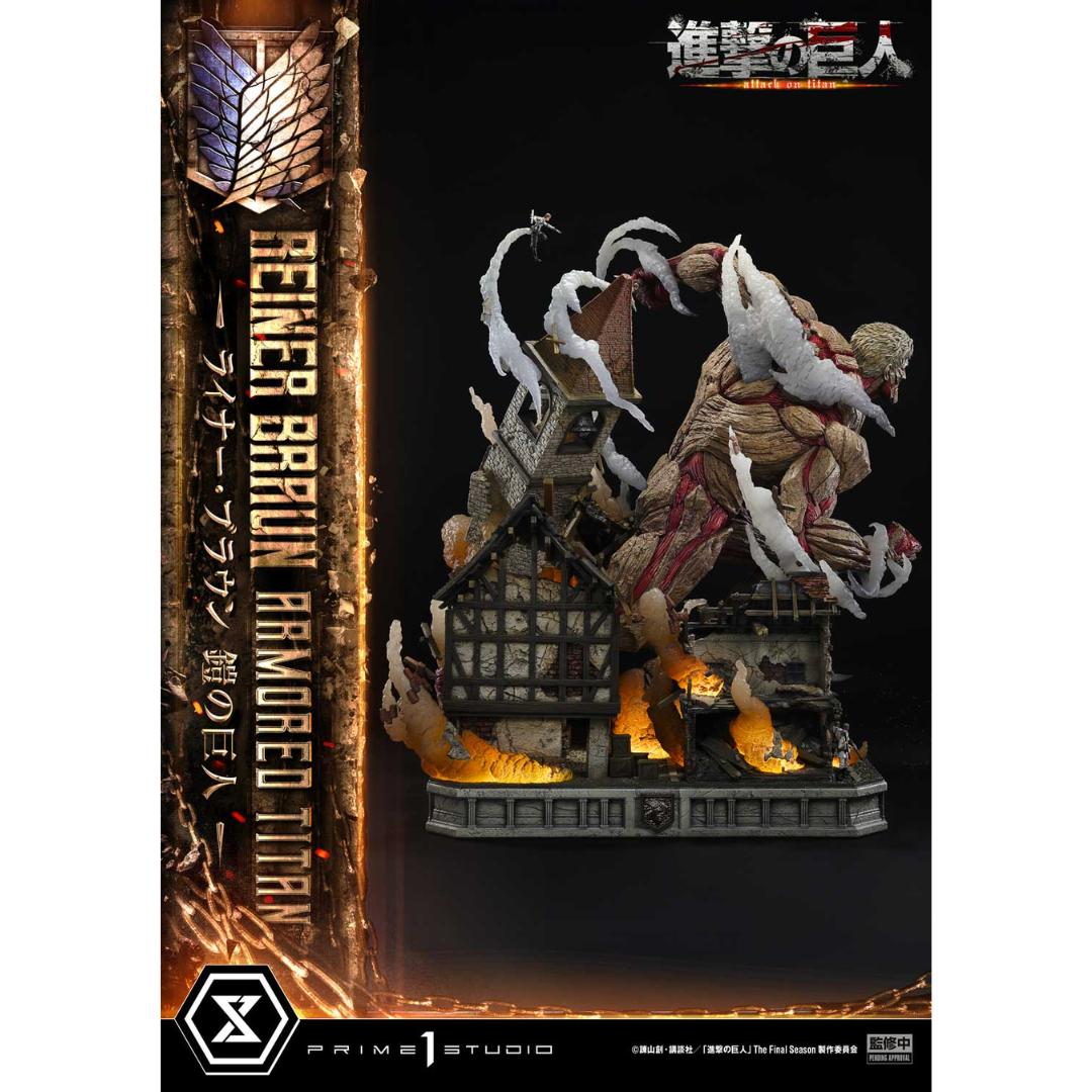 Tv Animation Attack On Titan Reiner Braun Statue By Prime1 Studios -Prime 1 Studio - India - www.superherotoystore.com
