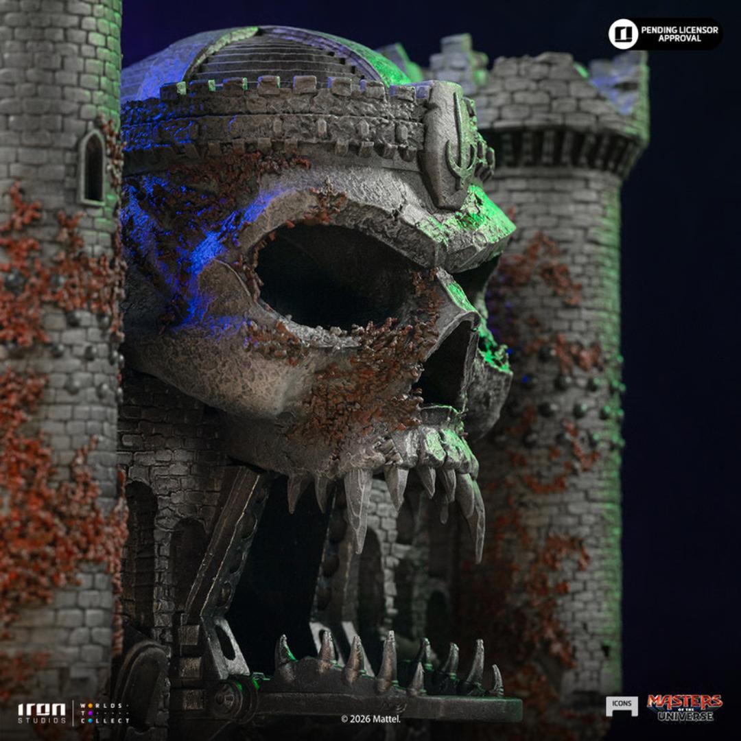 Masters Of The Universe Movie Castle Grayskull Icons Statue By Iron Studios