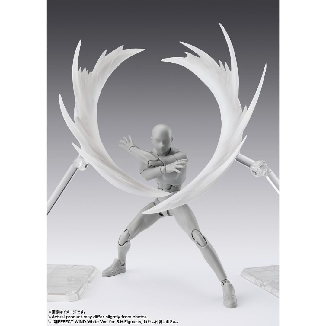 Tamashii Effect Wind White Ver. For S.H.Figuarts By Tamashii Nations