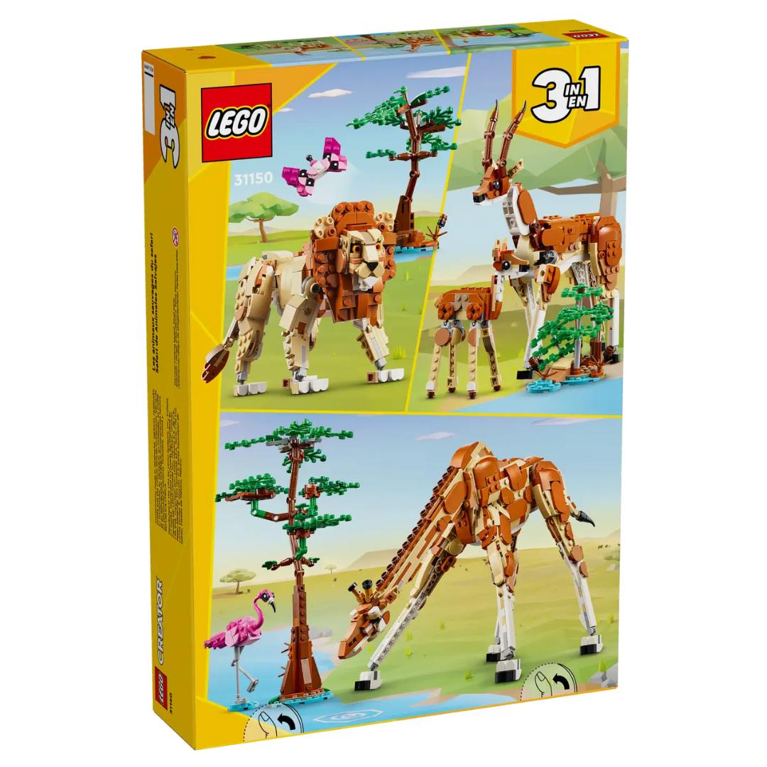 Lego Creator Wild Safari Animals -Lego - India - www.superherotoystore.com