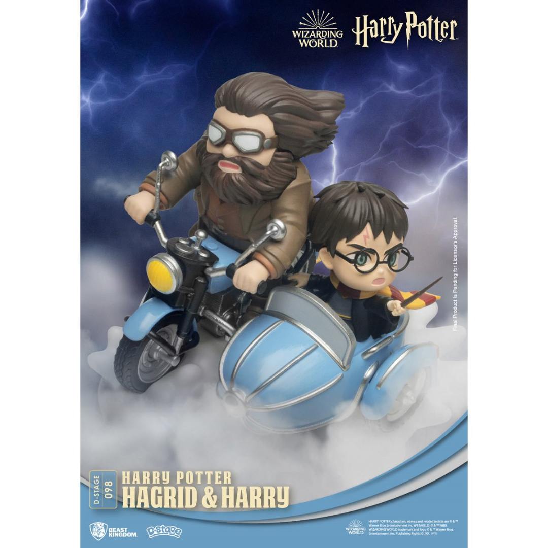 Harry Potter-Hagrid and Harry Reissue Statue by Beast Kingdom -Beast Kingdom - India - www.superherotoystore.com