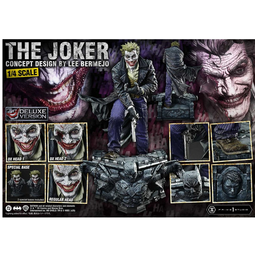 Batman (Comics) The Joker (Concept Design By Lee Bermejo) By Prime1 Studios