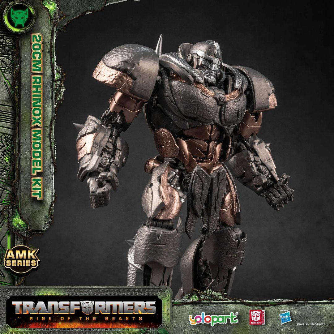 Transformers Rise Of The Beasts: Amk Series 20Cm Rhinox Model Kit By Yolo Park -Yolo Park - India - www.superherotoystore.com