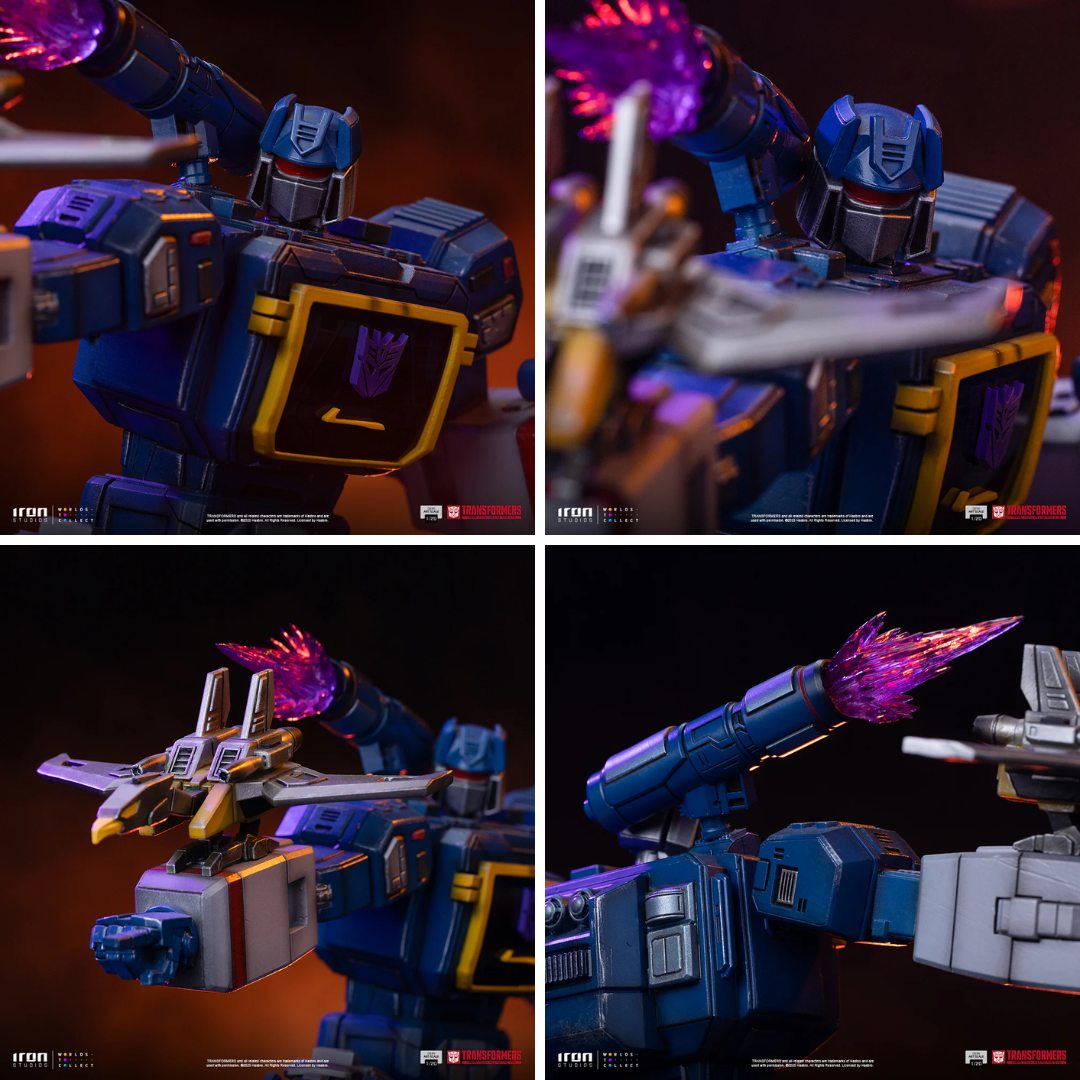Transformers Soundwave Statue By Iron Studios -Iron Studios - India - www.superherotoystore.com