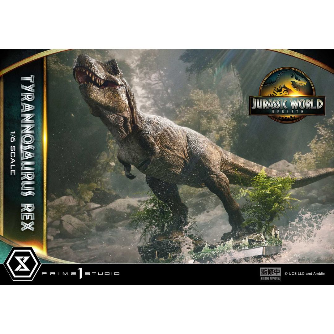 Jurassic World Rebirth Tyrannosaurus Rex By Prime1 Studios -Prime1 Studios - India - www.superherotoystore.com