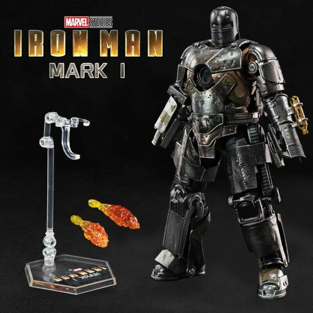 Iron Man Mk1 Action Figure By Zd Toys -ZD Toys - India - www.superherotoystore.com