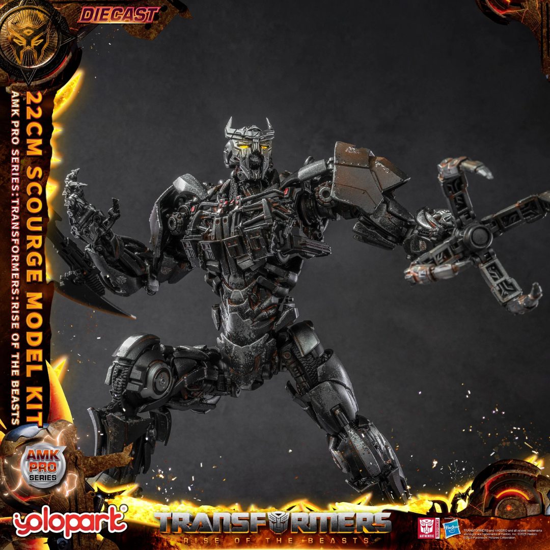 Transformers: Rise Of The Beasts Amk Pro Series 22Cm Scourge Model Kit (Oversea Version) By Yolo Park -Yolo Park - India - www.superherotoystore.com