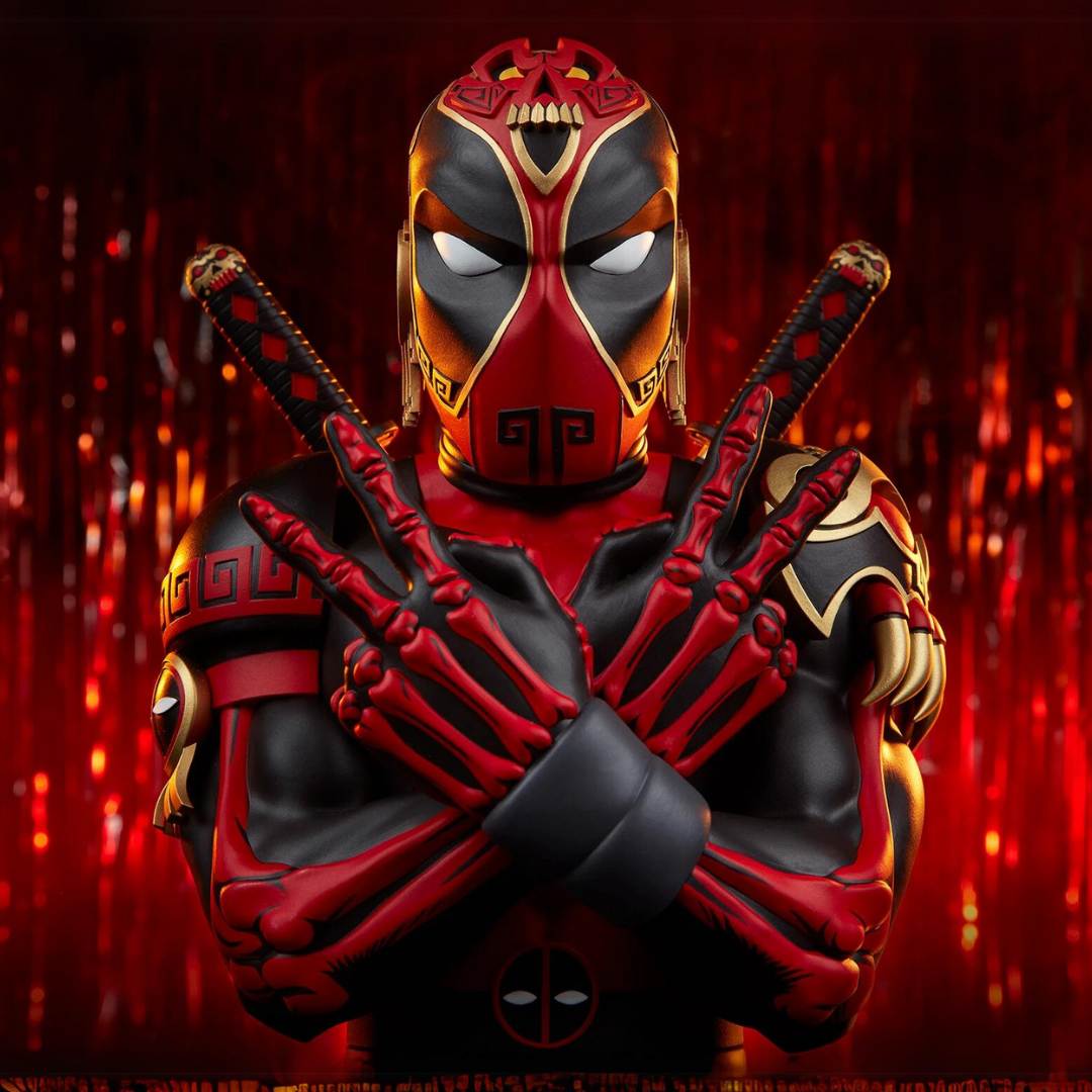 Deadpool Designer Collectible Bust by Sideshow Collectibles -Sideshow Collectibles - India - www.superherotoystore.com