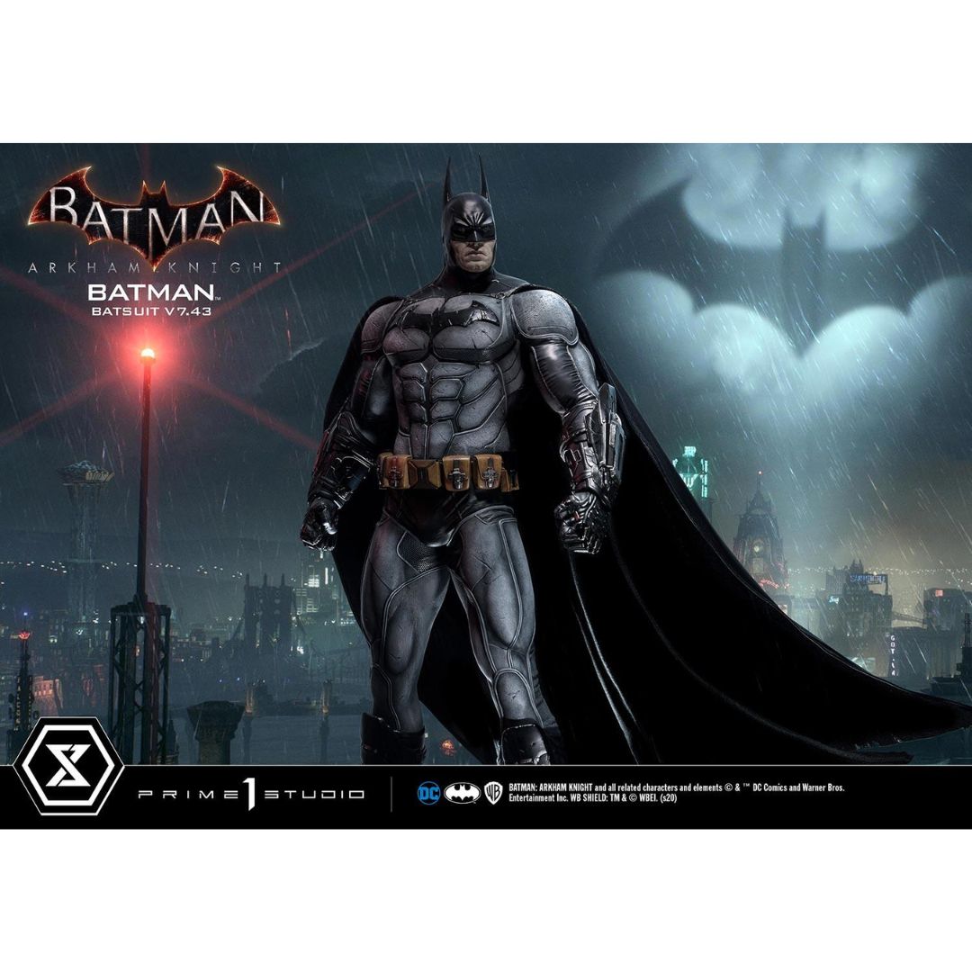 Batman: Arkham Knight Batman Batsuit V7.43 Statue By Prime1 Studios