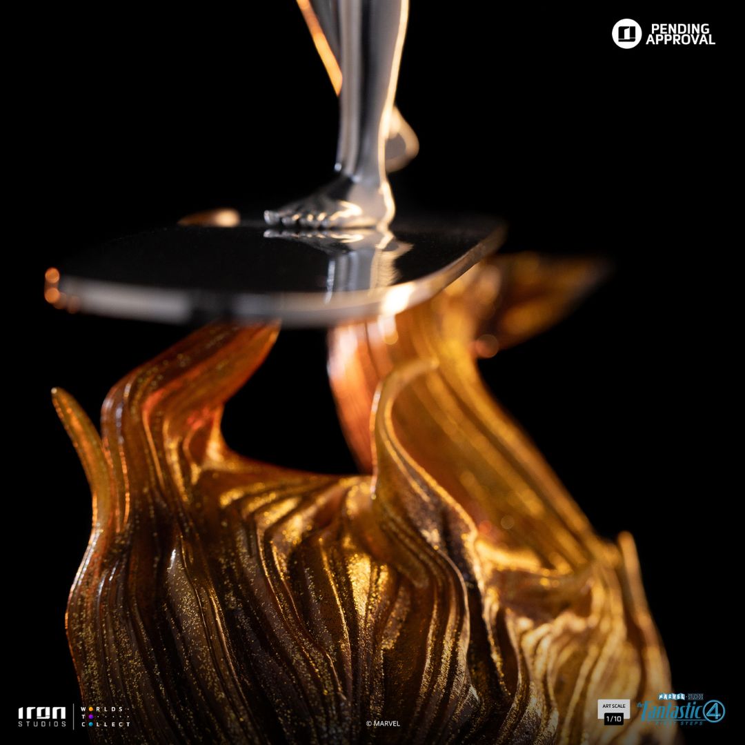 Fantastic four Silver Surfer Art Statue By Iron Studios -Iron Studios - India - www.superherotoystore.com