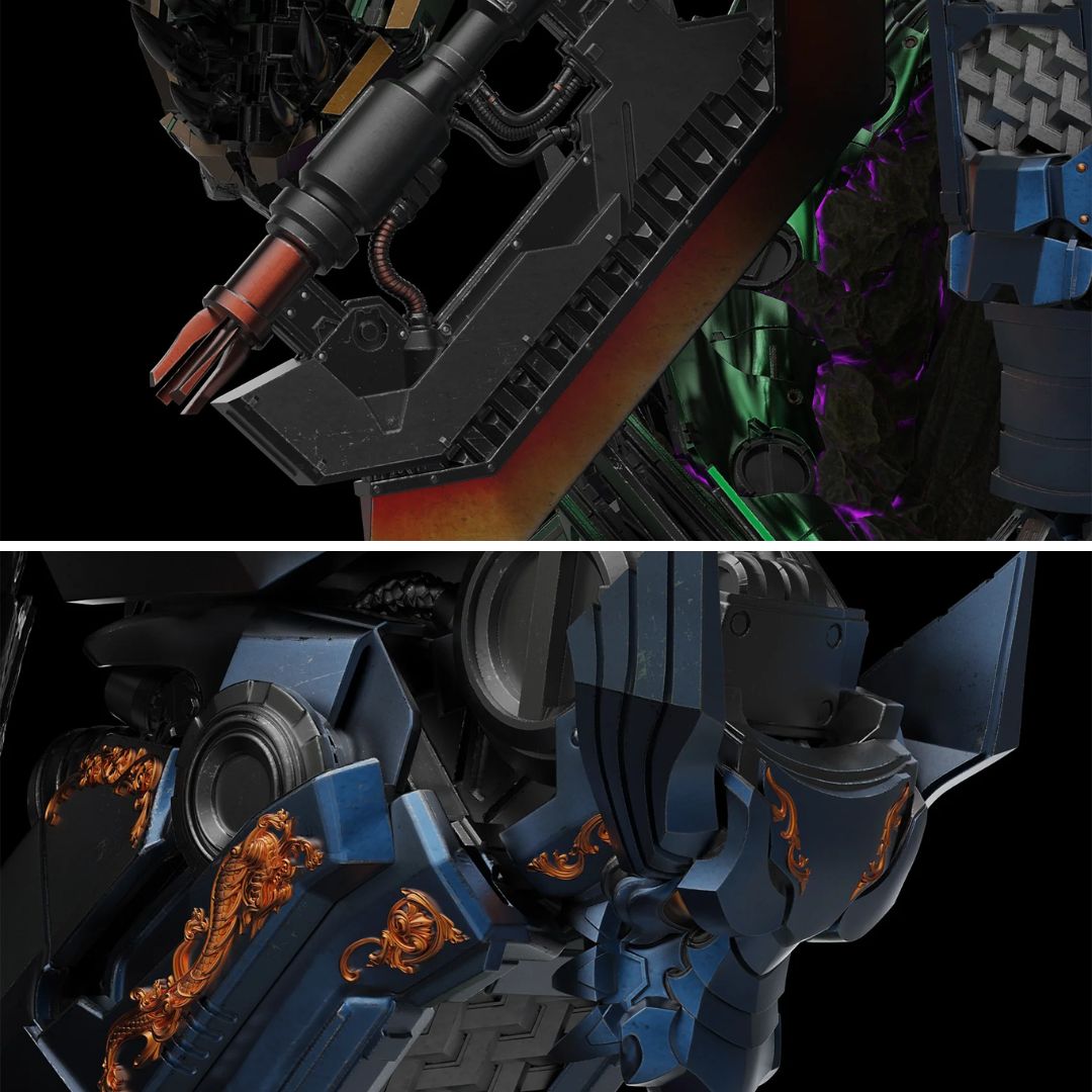 Optimus Prime - Azure Dragon (Mythical Beasts Series) By Xm Studios -XM Studios - India - www.superherotoystore.com