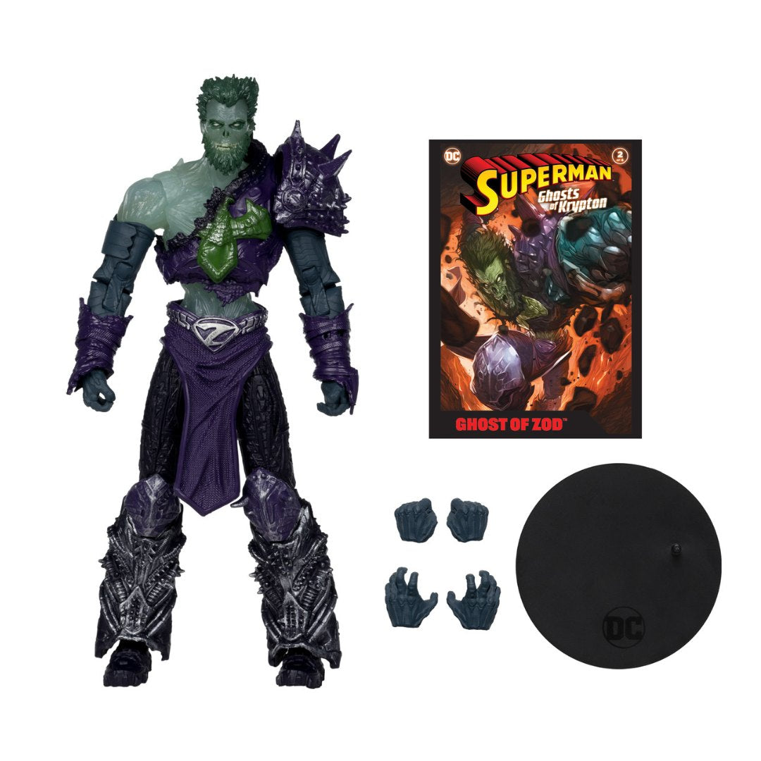 DC Comics - Superman Wave 5 - Ghost Of Zod (Gold Label) By Mcfarlane Toys -McFarlane Toys - India - www.superherotoystore.com