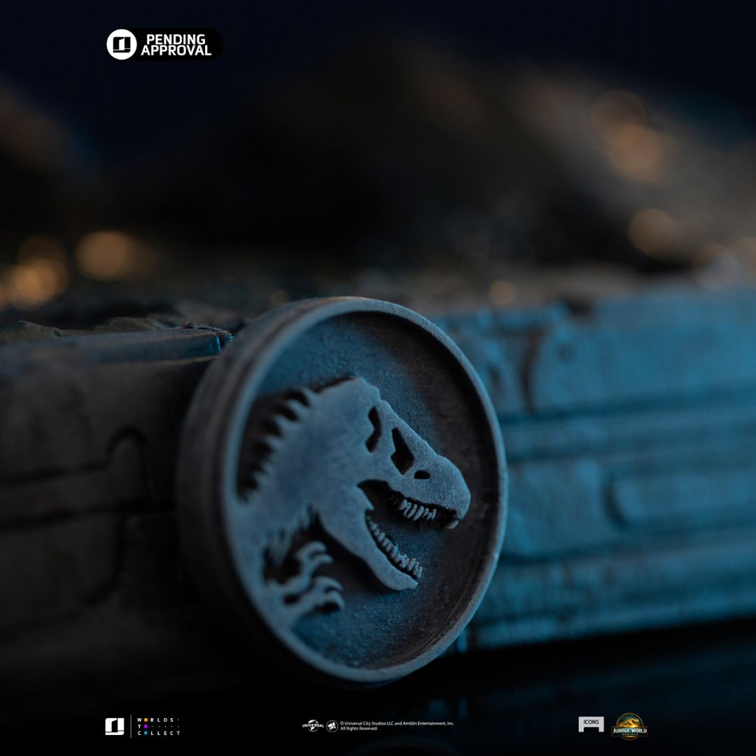 Jurassic Park Spinosaurus Icons Statue By Iron Studios -Iron Studios - India - www.superherotoystore.com