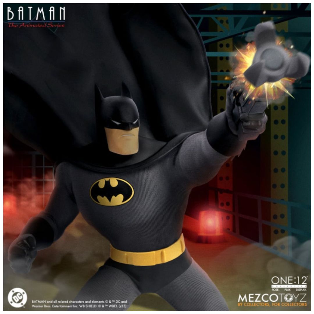 Batman: The Animated Series Batman By Mezco Toys -Mezco Toys - India - www.superherotoystore.com