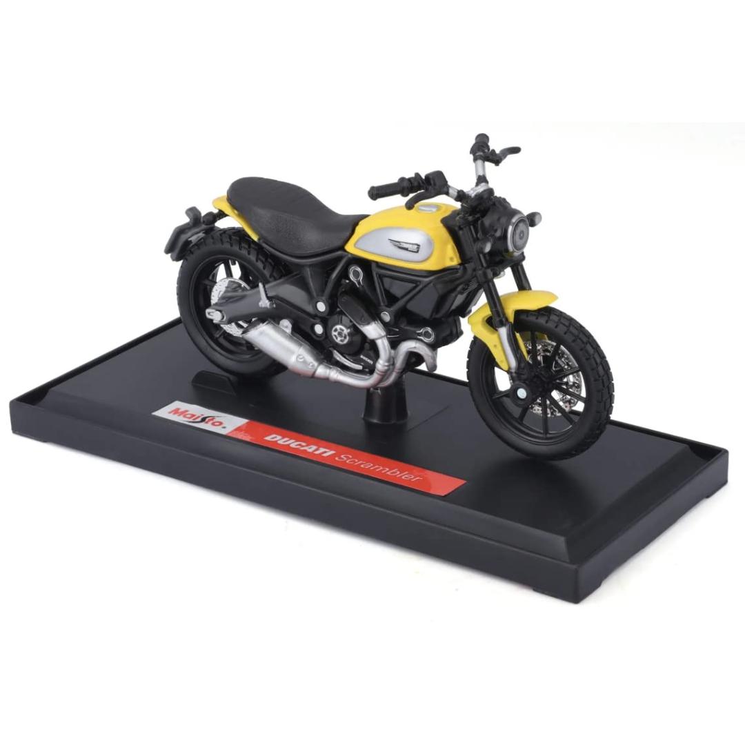 Ducati Scrambler Icon 1:18 Scale Bike by Maisto -Maisto - India - www.superherotoystore.com