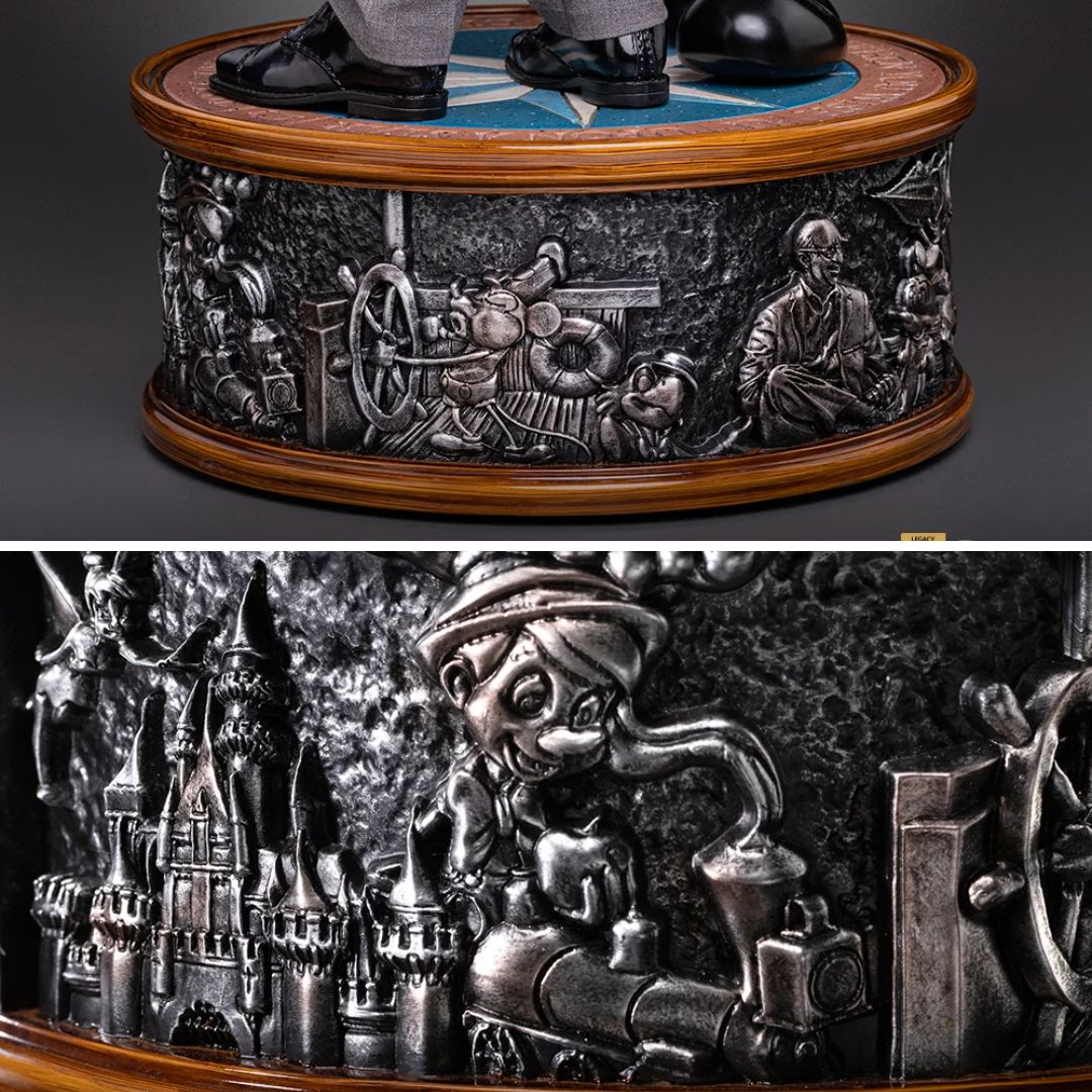 Walt Disney & Mickey Mouse - Disney Classics - Legacy Replica 1/4 Statue By Iron Studios -Iron Studios - India - www.superherotoystore.com