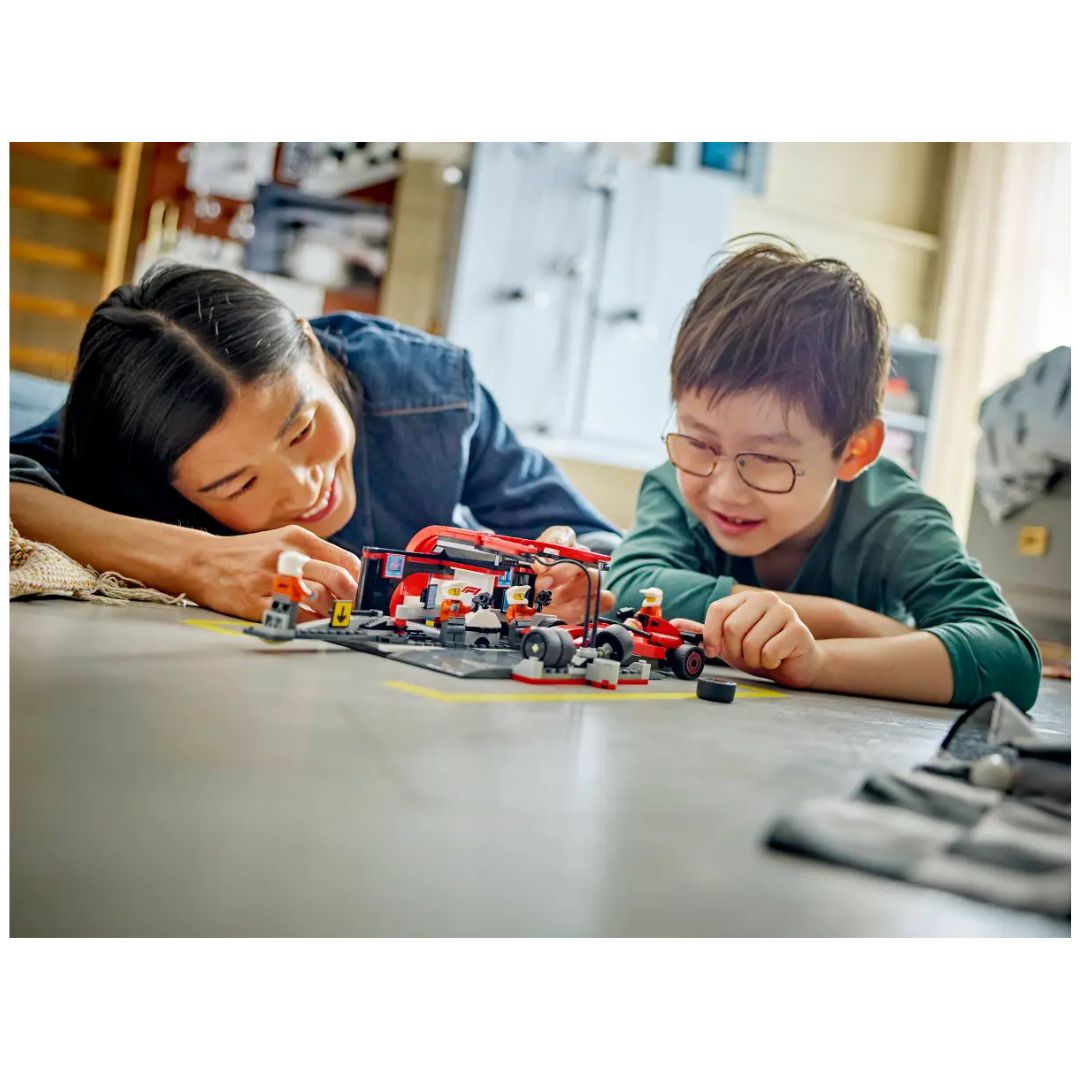 F1 Pit Stop & Pit Crew With Pit Crew Lego City By Lego -Lego - India - www.superherotoystore.com