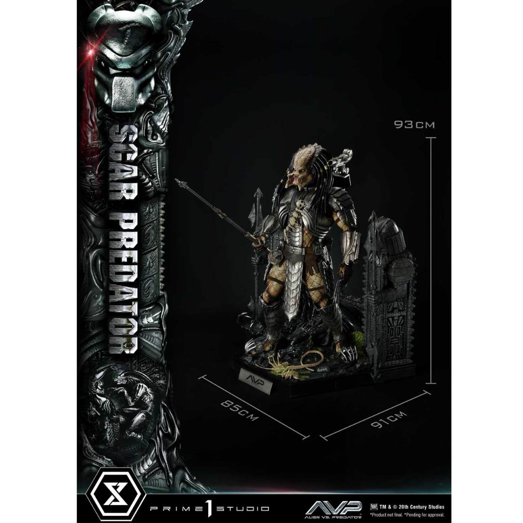 Alien vs.Predator Scar Predator Deluxe Version by Prime1 Studios -Prime 1 Studio - India - www.superherotoystore.com