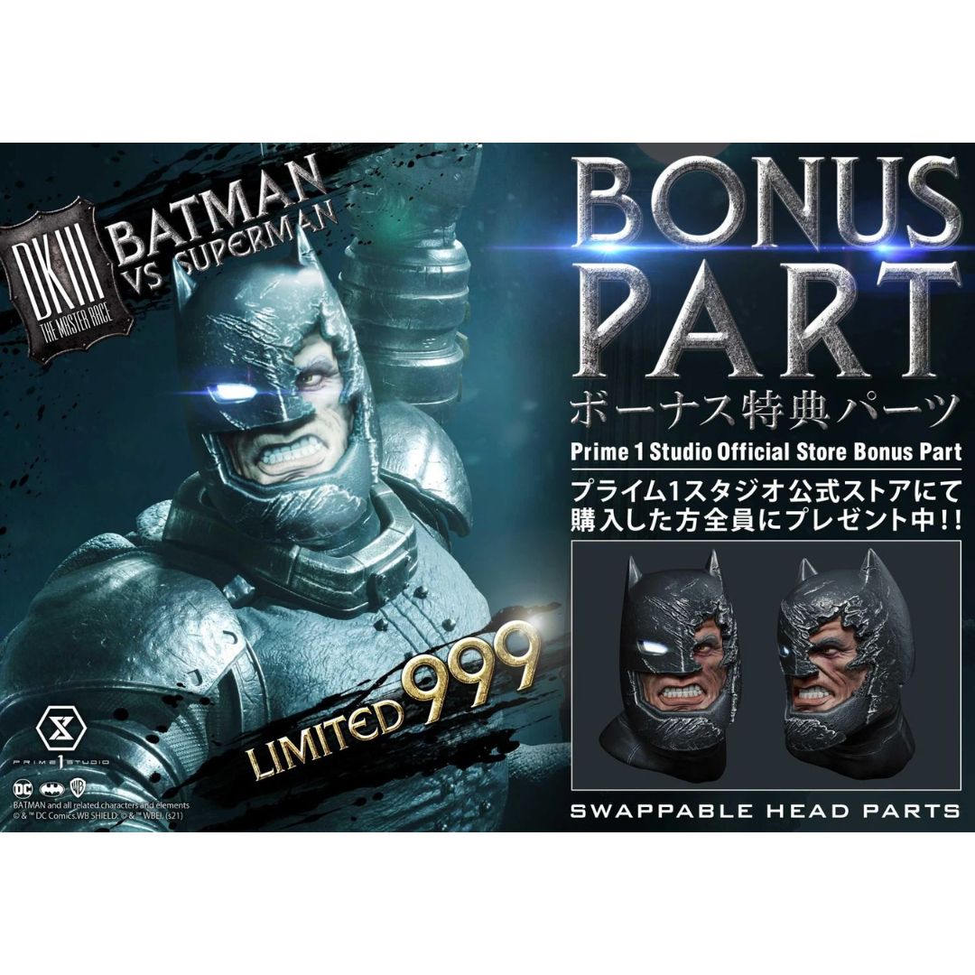 Diorama Masterline Batman:The Dark Knight Returns (Comics) Batman Versus Superman Dx Bonus Version Statue By Prime1 Studios