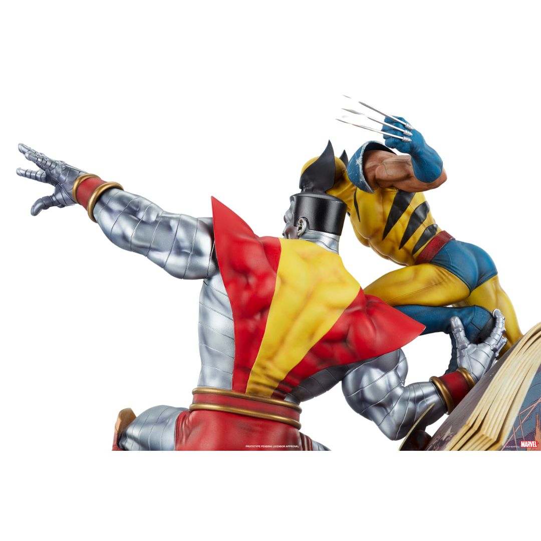 Fastball Special: Colossus and Wolverine Premium Format Statue by Sideshow Collectibles -Sideshow Collectibles - India - www.superherotoystore.com