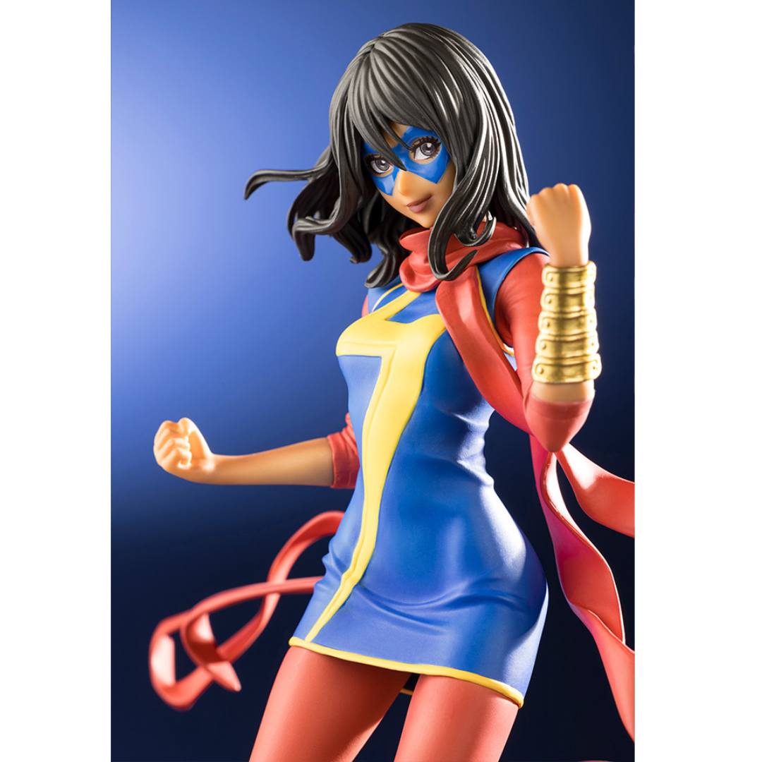Ms. Marvel Bishoujo (Renewal Package) Figure by Kotobukiya -Kotobukiya - India - www.superherotoystore.com
