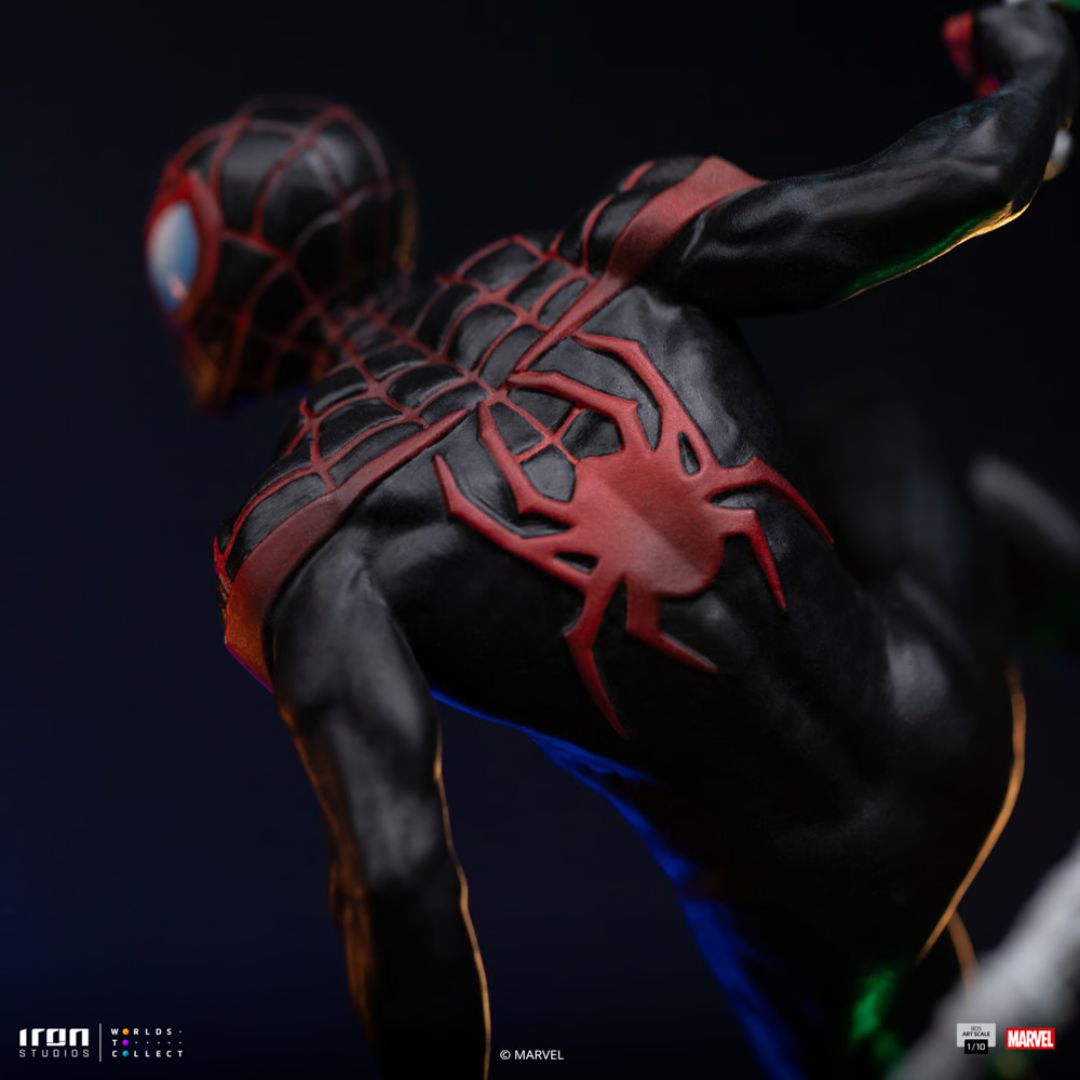 Miles Morales Bds Art Statue By Iron Studios -Iron Studios - India - www.superherotoystore.com