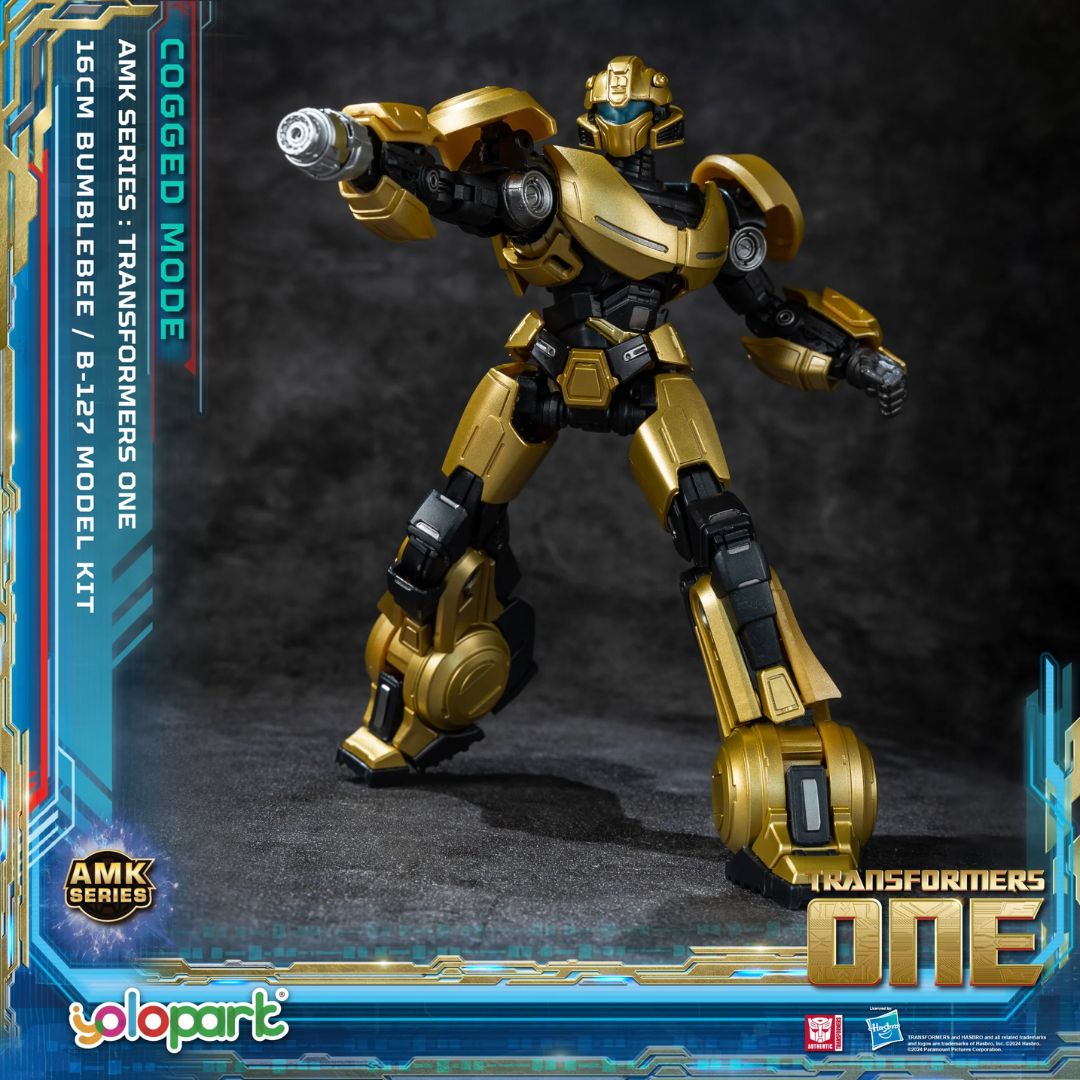 Tranformers One Amk Series Bumblebee Cogged Mode Model Kit By Hasbro -Hasbro - India - www.superherotoystore.com