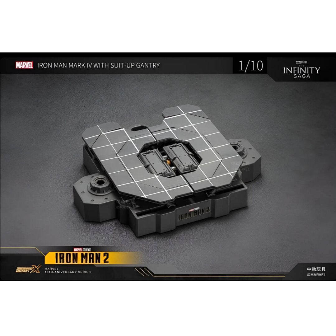 Iron Man Mk4 And Suit Up Gantry Action Figure By Zd Toys -ZD Toys - India - www.superherotoystore.com