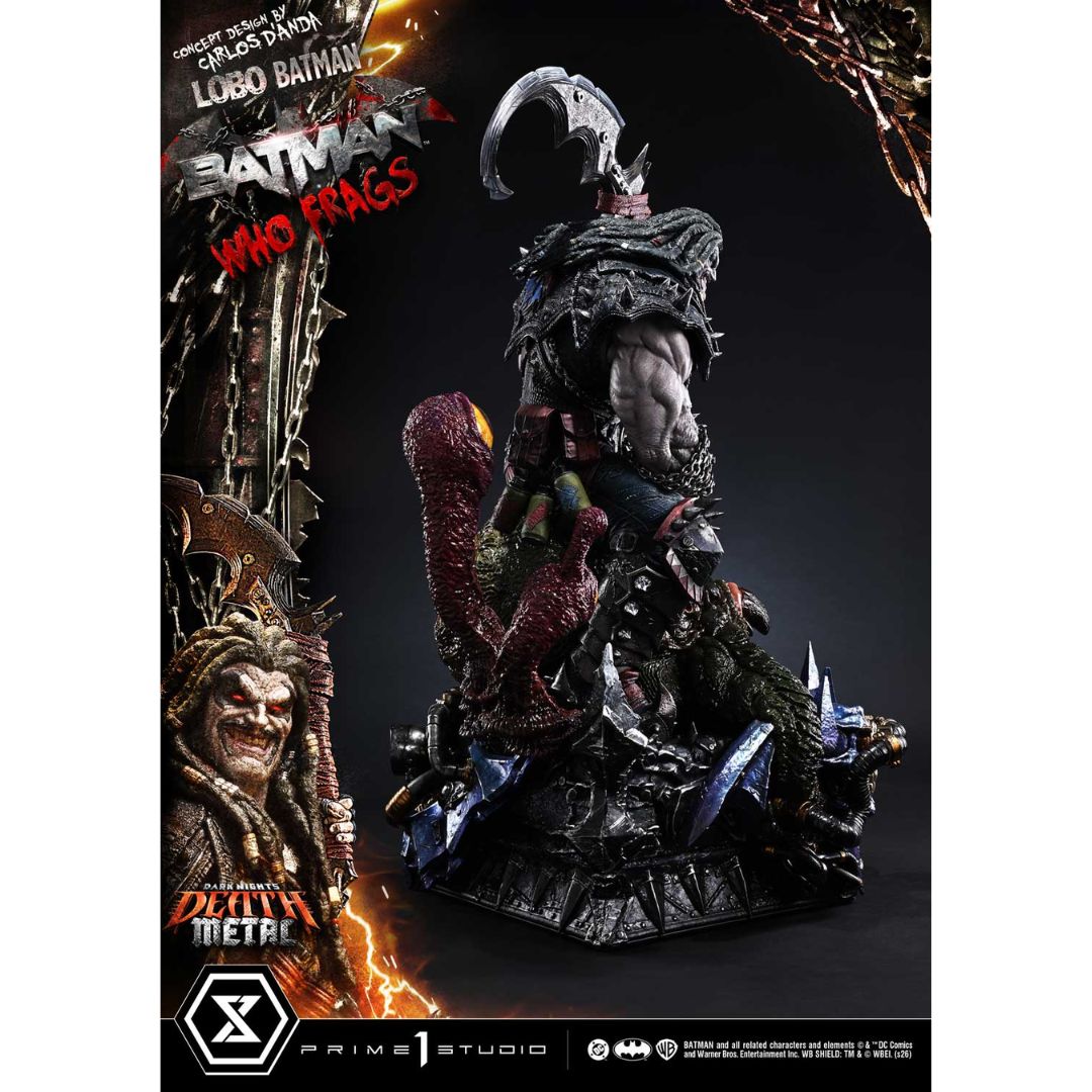 Dark Nights: Death Metal (Comics) Lobo Batman: Batman Who Frags Statue By Prime1 Studios