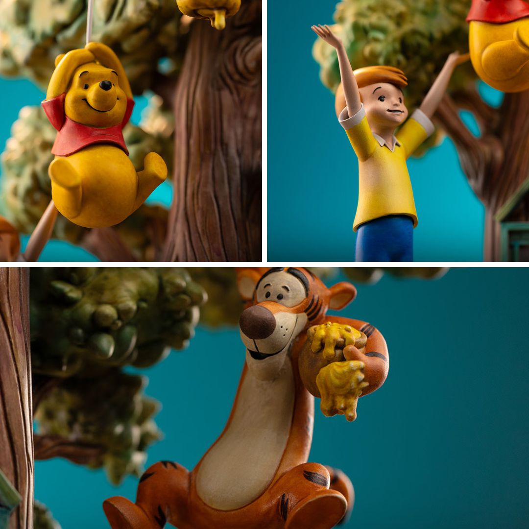 Winnie The Pooh And Friends (100Th Anniversary) Disney Classics Deluxe Statue By Iron Studios