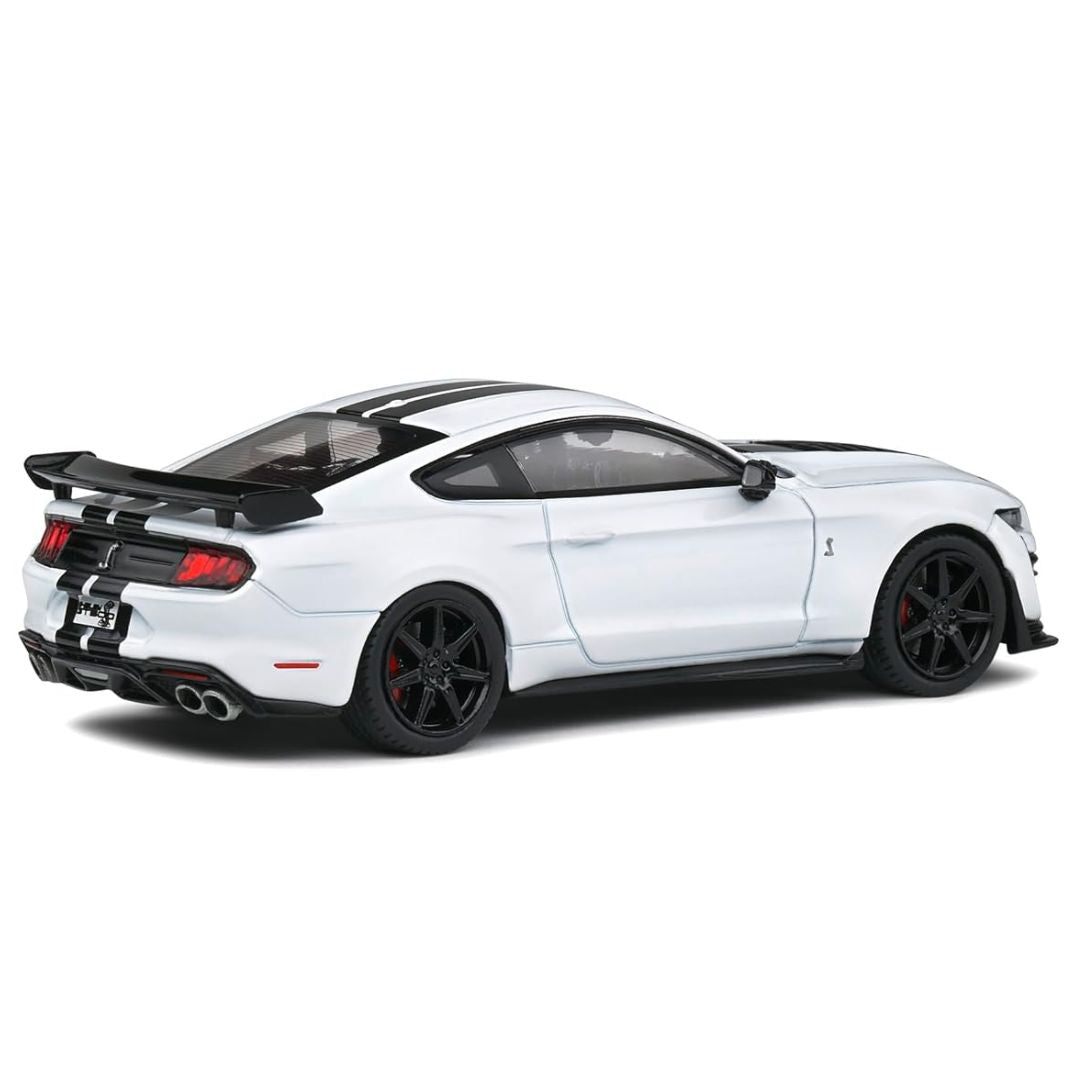 2020 White Shelby Mustang GT500 1:43 Scale Die-Cast Car by Solido -Solido - India - www.superherotoystore.com