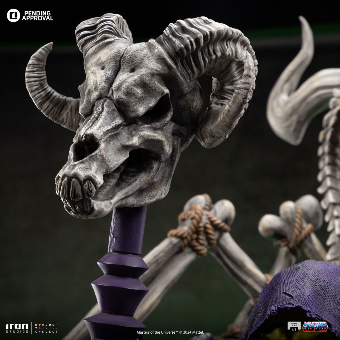Skeletor (10Th Anniversary) - Masters Of The Universe - Prime Scale Statue By Iron Studios -Iron Studios - India - www.superherotoystore.com