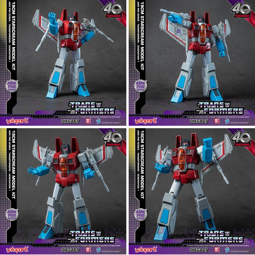 Transformers: Generation One Amk Pro Series 19Cm Starscream Model Kit By Yolo Park -Yolo Park - India - www.superherotoystore.com