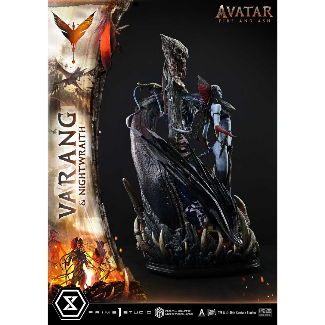 Avatar: Fire And Ash (Film) Varang & Nightwraith Bonus Version Statue By Prime1 Studios -Prime 1 Studio - India - www.superherotoystore.com