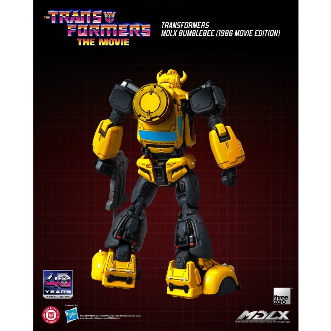 Transformers Bumblebee 1986 Movie Edition Mdlx Action Figure By Threezero
