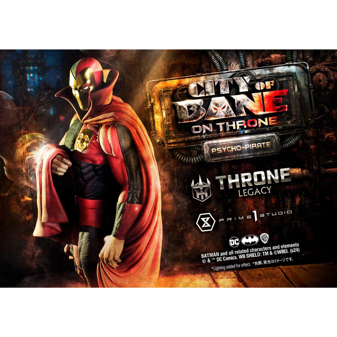 Batman (Comics) City of Bane Psycho-Pirate statue by Prime 1 Studios -XM Studios - India - www.superherotoystore.com