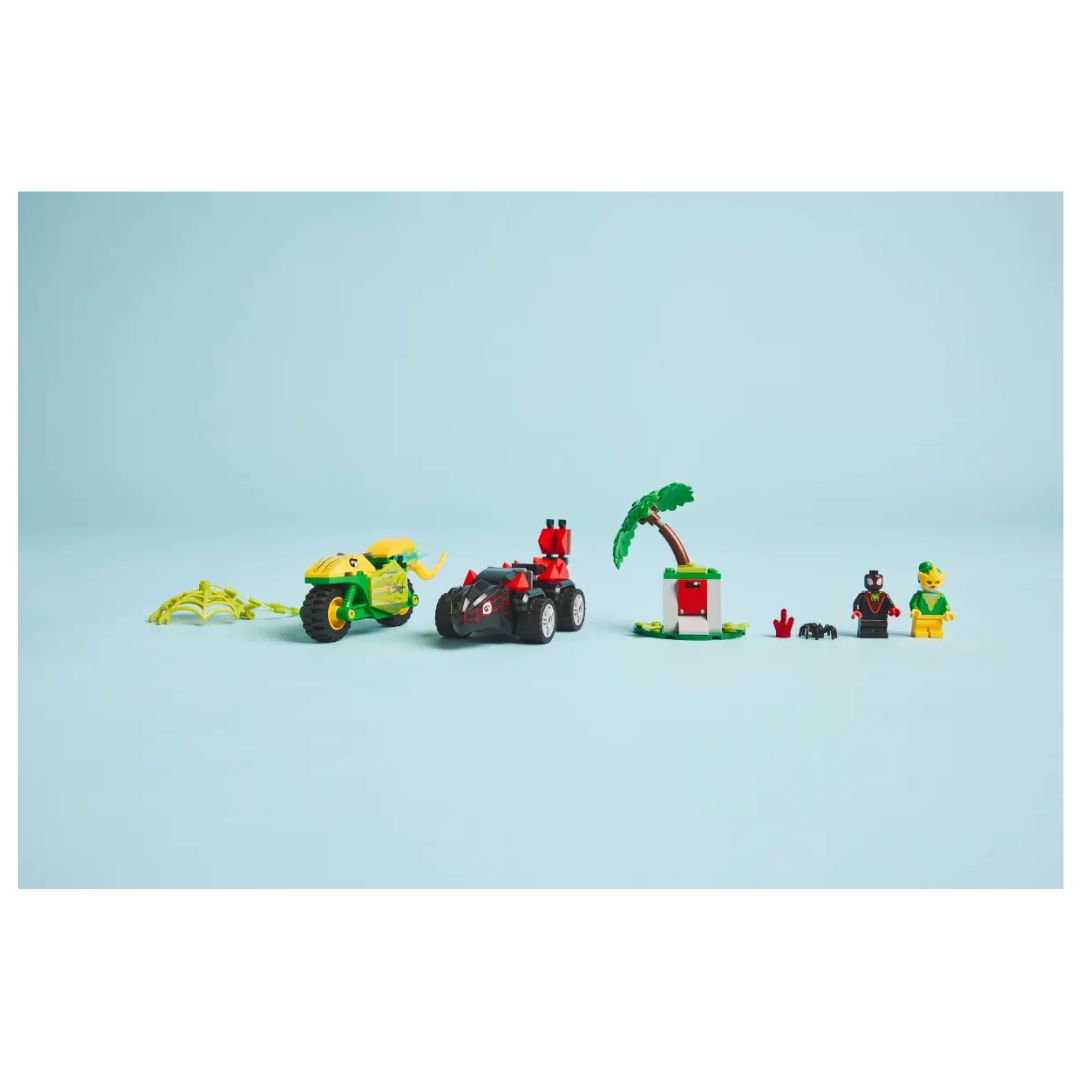 Spiderman Spin And Electro Dinosaur Vehicle Chase By Lego -Lego - India - www.superherotoystore.com
