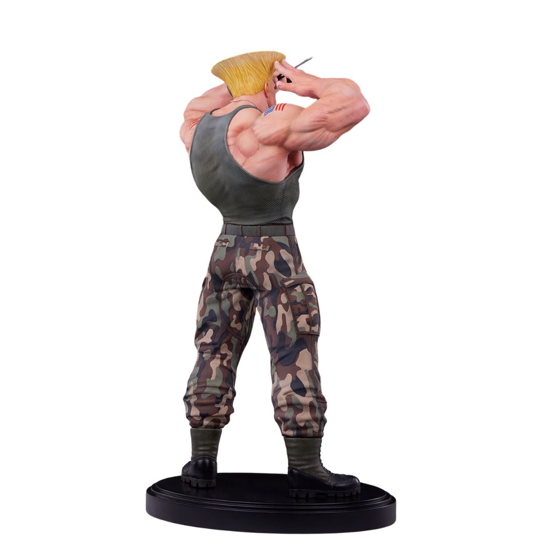 Guile Deluxe Edition statue by PCS Collectibles -PCS Studios - India - www.superherotoystore.com