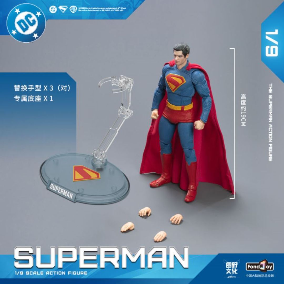 Dc Superman Movie Superman Action Figure By Fondjoy