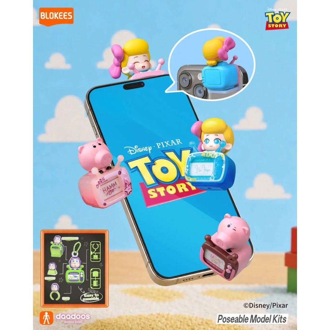 Toy Story-Daadoos-Fun01-Playful Theaterblind Box Model Kit By Blokees