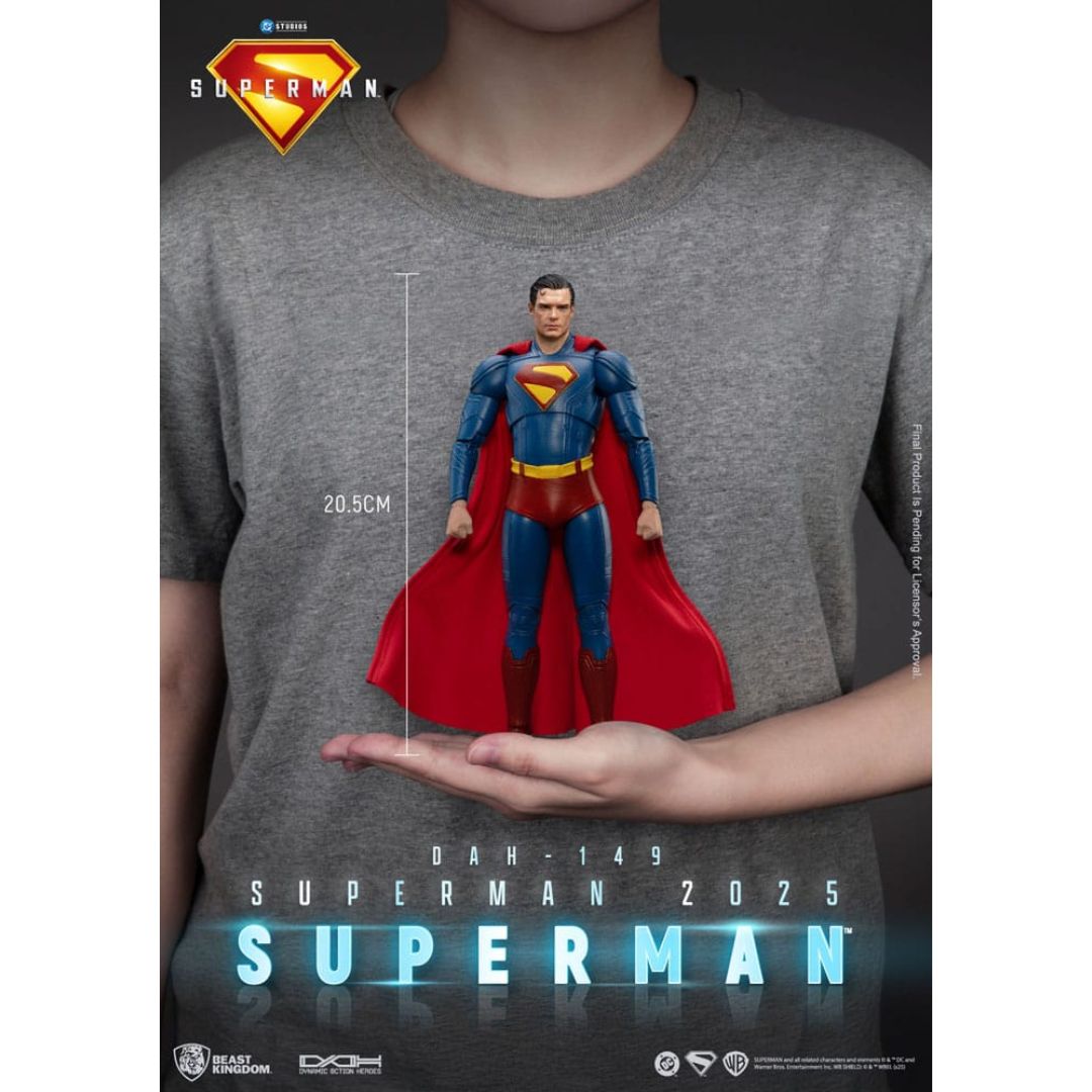 Superman 2025 Superman Dynamic 8-Ction Heroes Action Figure By Beast Kingdom