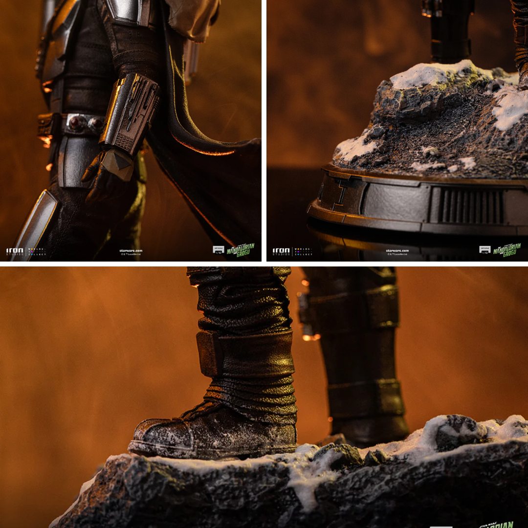 Mandalorian And Grogu Movie Mandalorian And Grogu Statue By Iron Studios -Iron Studios - India - www.superherotoystore.com