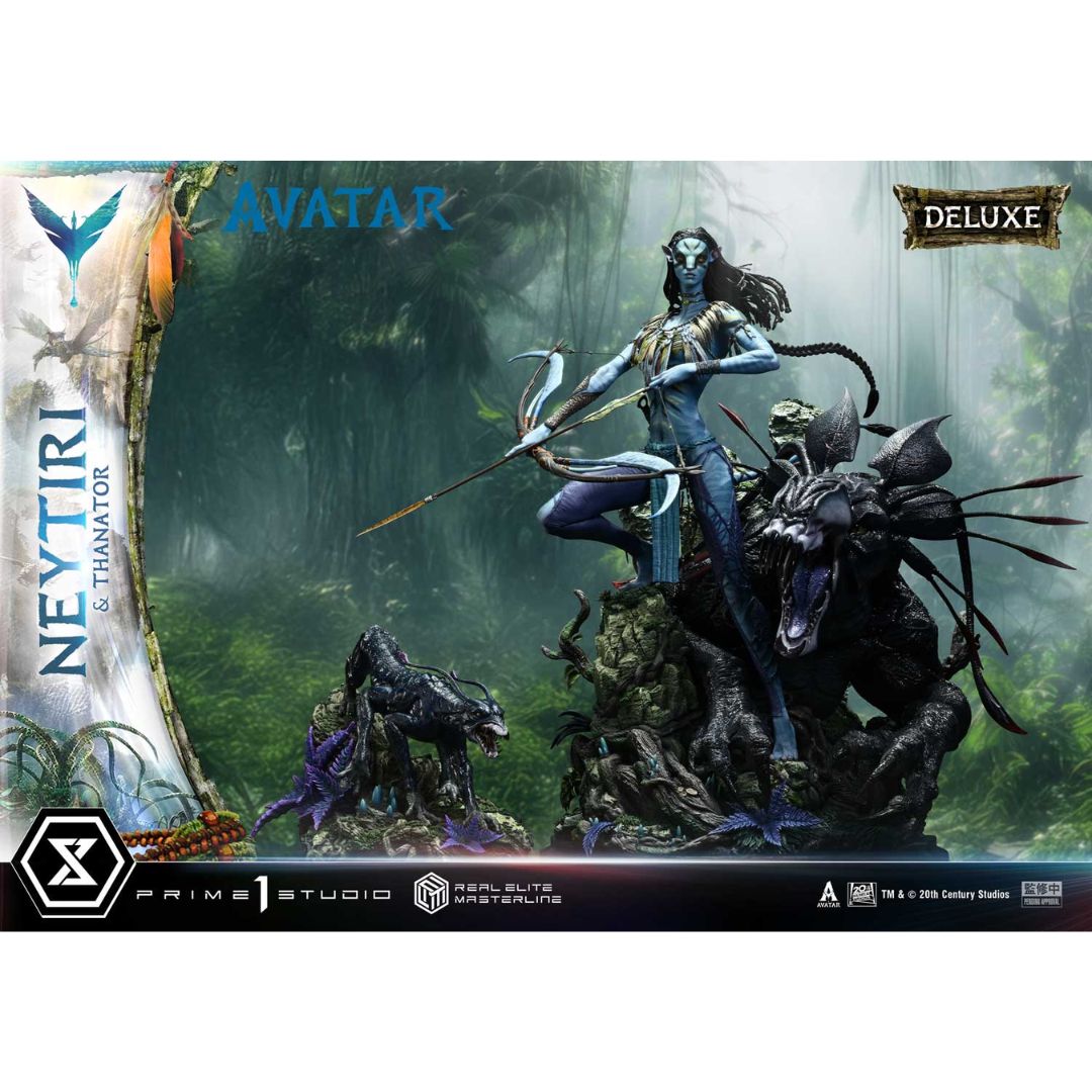 Avatar (Film) Neytiri & Thanator Bonus Version Statue By Prime1 Studios -Prime 1 Studio - India - www.superherotoystore.com