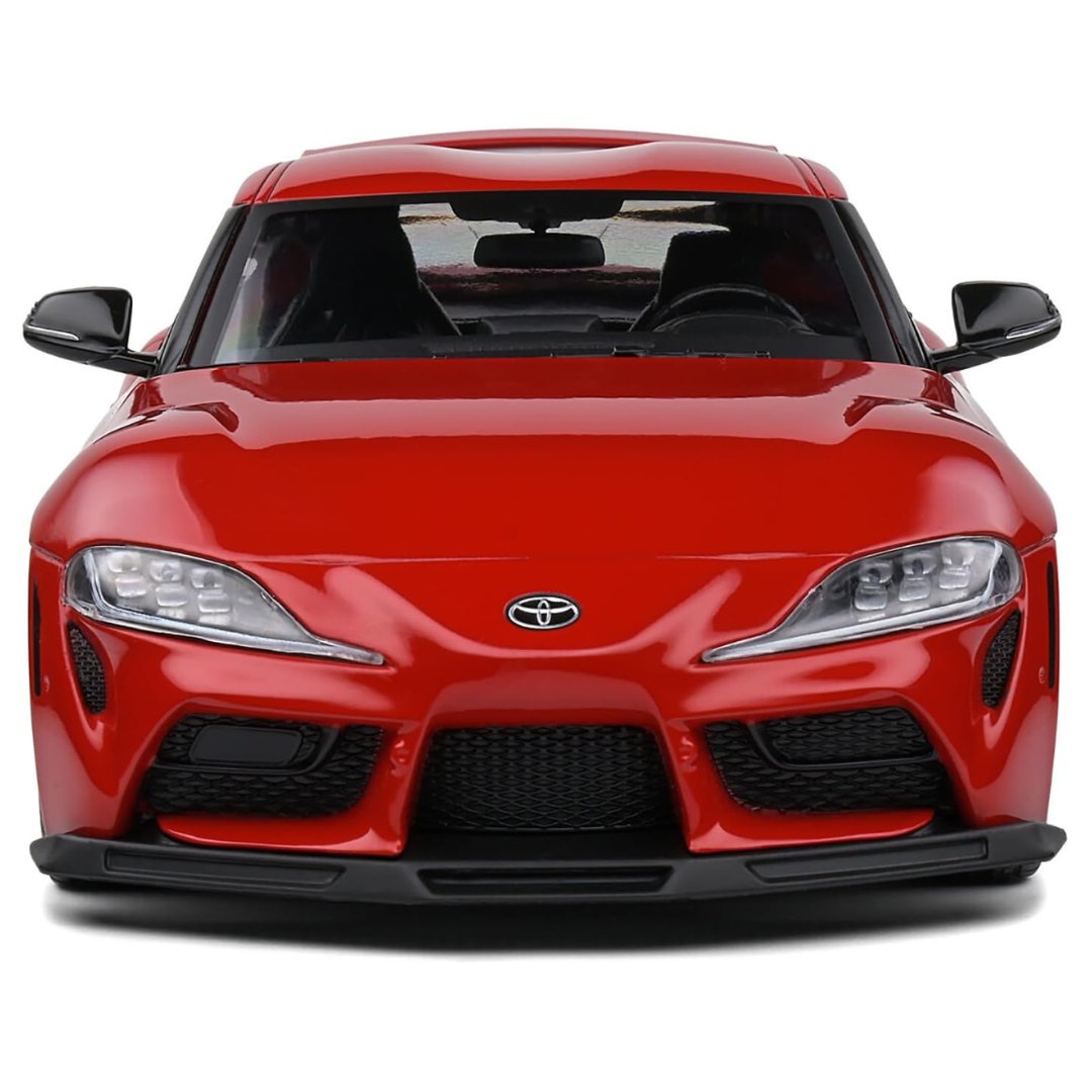 Red 2023 Toyota GR Supra 1:18 Scale die-cast car by Solido -Solido - India - www.superherotoystore.com