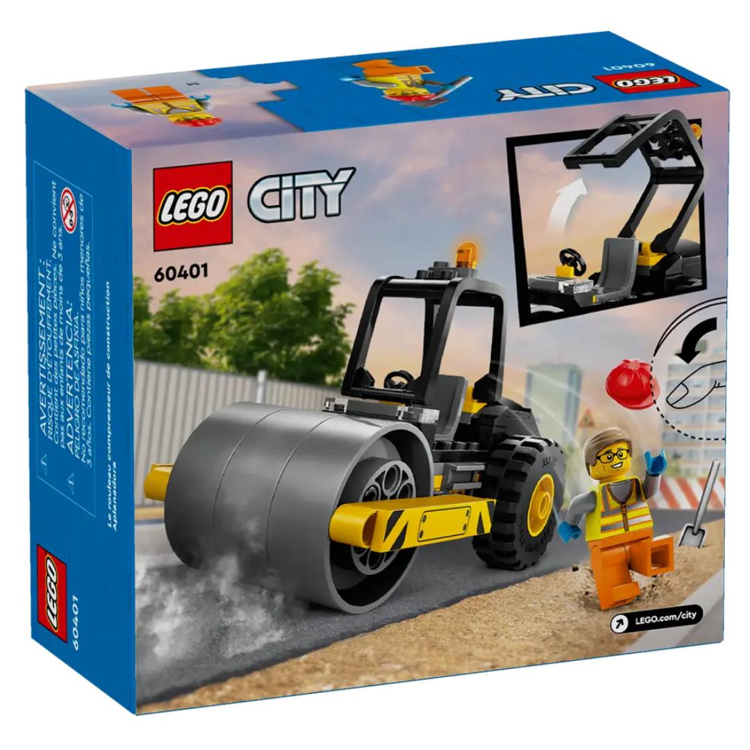 Lego City City Great Vehicles Construction Steamroller -Lego - India - www.superherotoystore.com